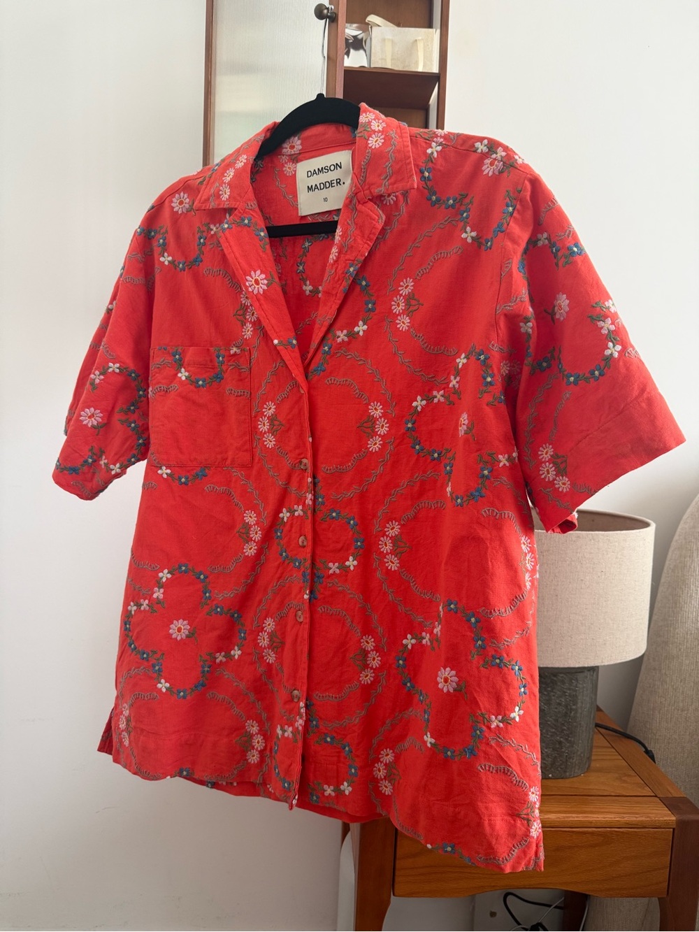 Damson Madder Embroidered Set
